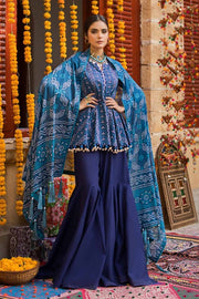 Gul Ahmed Chunri Embroidered Lawn Unstitched 3Pc Suit CL-42051B