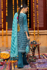 Gul Ahmed Chunri Embroidered Lawn Unstitched 3Pc Suit CL-42061B