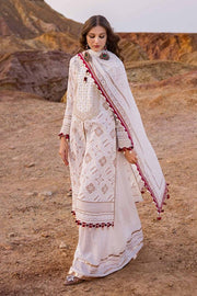 Gul Ahmed Chunri Embroidered Lawn Unstitched 3Pc Suit CL-42074