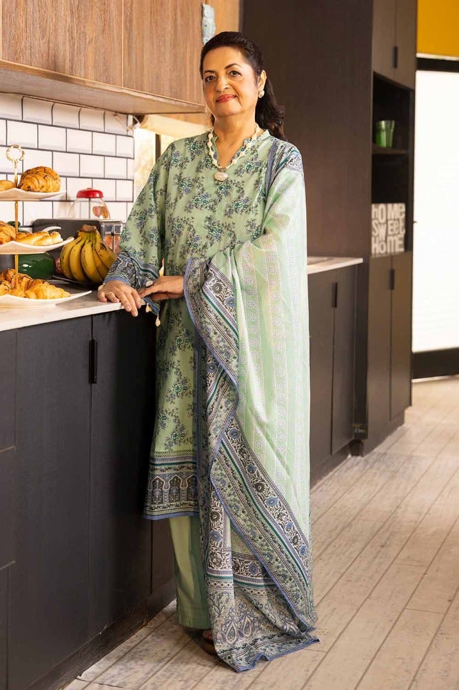 Gul Ahmed Mothers Printed Lawn Unstitched 3Pc Suit CL-42079A