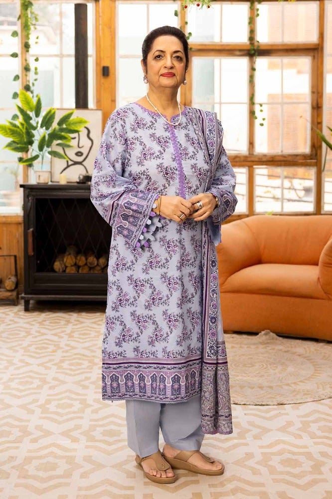 Gul Ahmed Mothers Printed Lawn Unstitched 3Pc Suit CL-42079B