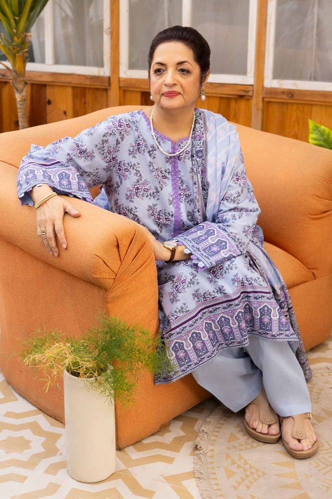 Gul Ahmed Mothers Printed Lawn Unstitched 3Pc Suit CL-42079B
