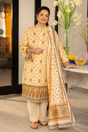 Gul Ahmed Mothers Printed Lawn Unstitched 3Pc Suit CL-42080B