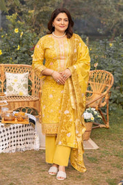 Gul Ahmed Mothers Embroidered Lawn Unstitched 3Pc Suit CL-42081