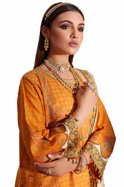 Gul Ahmed Embroidered Lawn Unstitched 3Pc Suit CL-42102