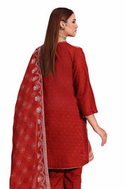 Gul Ahmed Embroidered Lawn Unstitched 3Pc Suit CL-42103