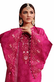 Gul Ahmed Embroidered Lawn Unstitched 3Pc Suit CL-42106