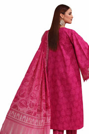 Gul Ahmed Embroidered Lawn Unstitched 3Pc Suit CL-42106