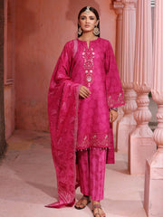 Gul Ahmed Embroidered Lawn Unstitched 3Pc Suit CL-42106