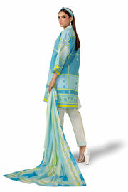 Gul Ahmed Printed Lawn Unstitched 3Pc Suit CL-42145