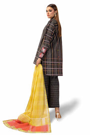 Gul Ahmed Printed Lawn Unstitched 3Pc Suit CL-42146