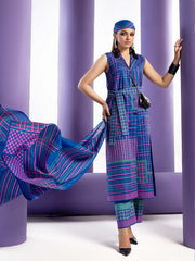Gul Ahmed Printed Lawn Unstitched 3Pc Suit CL-42150