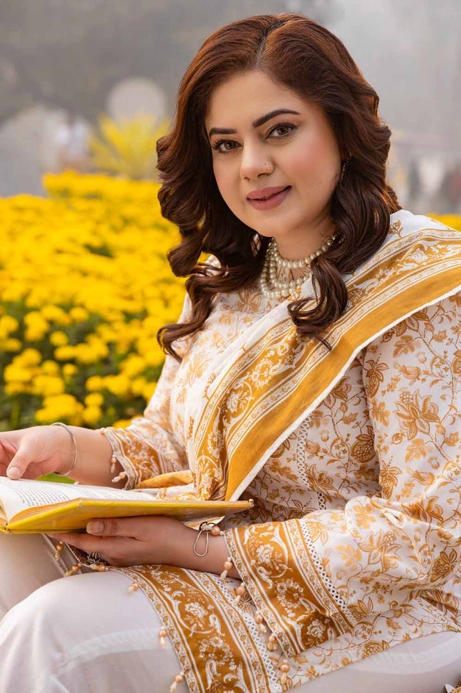 Gul Ahmed Mothers Printed Lawn Unstitched 3Pc Suit CL-42193A