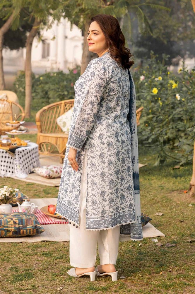 Gul Ahmed Mothers Printed Lawn Unstitched 3Pc Suit CL-42193B