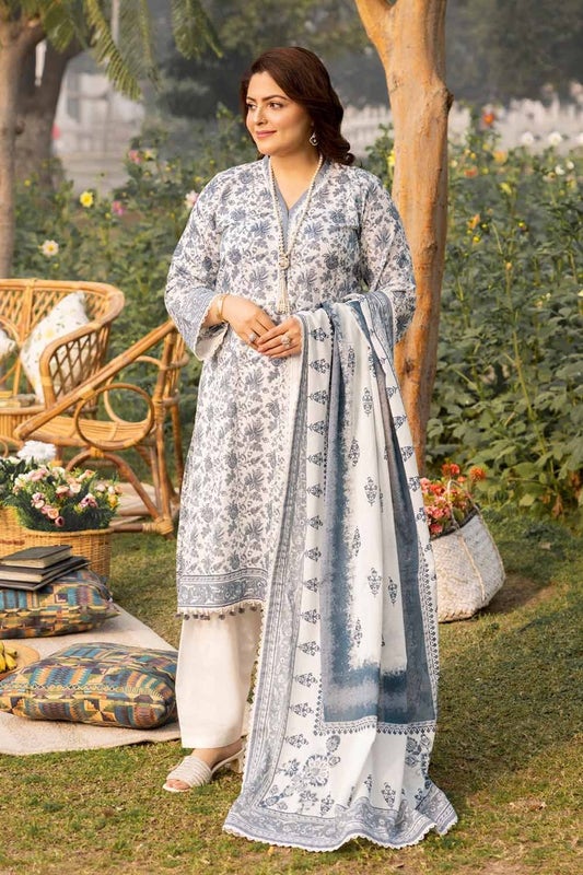 Gul Ahmed Mothers Printed Lawn Unstitched 3Pc Suit CL-42193B