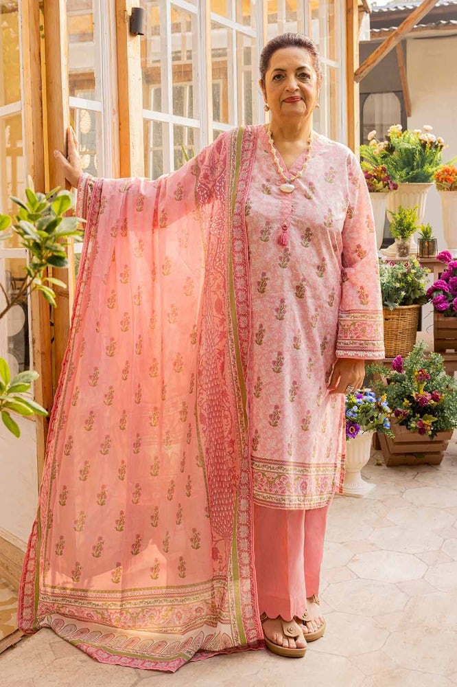 Gul Ahmed Mothers Printed Lawn Unstitched 3Pc Suit CL-42194B