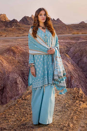 Gul Ahmed Chunri Embroidered Lawn Unstitched 3Pc Suit CL-42215