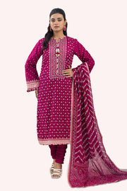Gul Ahmed Printed Lawn Unstitched 3Pc Suit CL-42241B