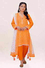 Gul Ahmed Printed Lawn Unstitched 3Pc Suit CL-42242B