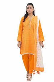 Gul Ahmed Printed Lawn Unstitched 3Pc Suit CL-42242B