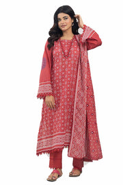 Gul Ahmed Printed Lawn Unstitched 3Pc Suit CL-42286A