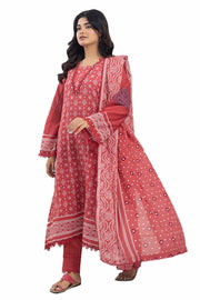 Gul Ahmed Printed Lawn Unstitched 3Pc Suit CL-42286A