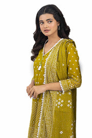Gul Ahmed Printed Lawn Unstitched 3Pc Suit CL-42287A
