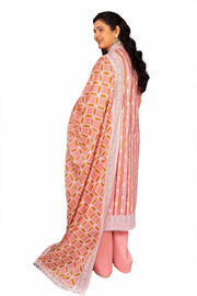 Gul Ahmed Printed Lawn Unstitched 3Pc Suit CL-42295B