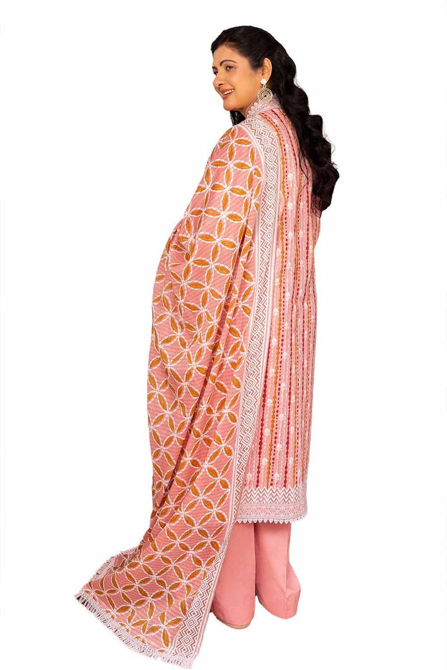 Gul Ahmed Printed Lawn Unstitched 3Pc Suit CL-42295B