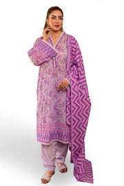 Gul Ahmed Printed Lawn Unstitched 3Pc Suit CL-42299B