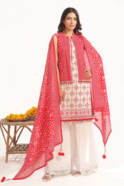 Gul Ahmed Chunri Printed Lawn Unstitched 3Pc Suit CL-42316 A