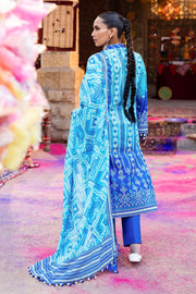 Gul Ahmed Chunri Printed Lawn Unstitched 3Pc Suit CL-42328 B