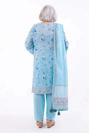 Gul Ahmed Tribute To Mother Unstitched Lawn 3Pc Suit CL-52128 B