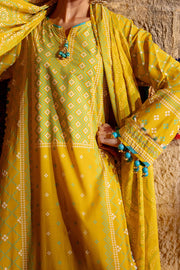 Gul Ahmed Chunri Printed Lawn Unstitched 3Pc Suit CL-52138 A
