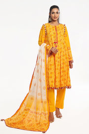 Gul Ahmed Chunri Printed Lawn Unstitched 3Pc Suit CL-52170 A