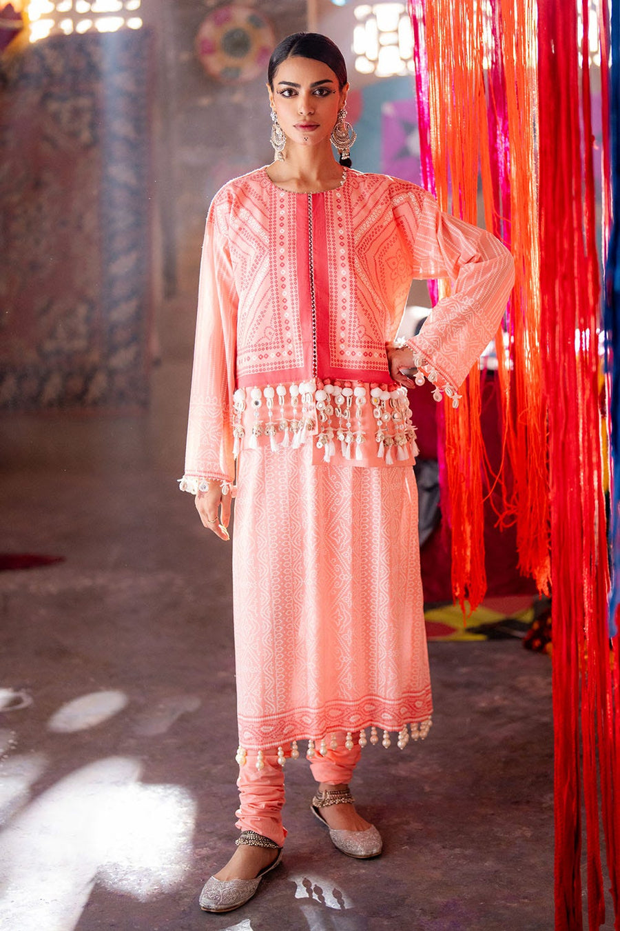 Gul Ahmed Chunri Printed Lawn Unstitched 3Pc Suit CL-52179 A
