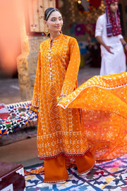 Gul Ahmed Chunri Printed Lawn Unstitched 3Pc Suit CL-52399 A