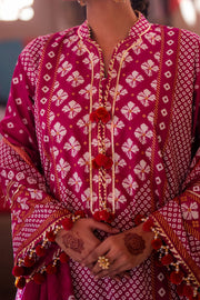 Gul Ahmed Chunri Printed Lawn Unstitched 3Pc Suit CL-52401 A