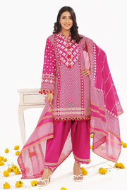 Gul Ahmed Chunri Printed Lawn Unstitched 3Pc Suit CL-52401 A