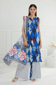 Gul Ahmed The joy Of Summer Printed Lawn Unstitched 3Pc Suit CL-52429