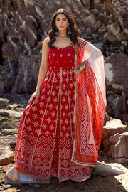 Gul Ahmed Chunri Embroidered Lawn Unstitched 3Pc Suit CL-52442