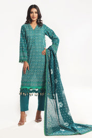 Gul Ahmed Chunri Printed Lawn Unstitched 3Pc Suit CL-52484 A