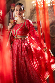 Gul Ahmed Chunri Printed Lawn Unstitched 3Pc Suit CL-52484 B