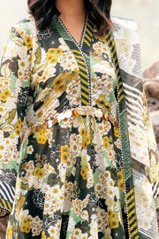 Gul Ahmed Dhoop Kinary Unstitched Printed Lawn 3Pc Suit CL-52487