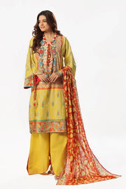 Gul Ahmed The joy Of Summer Printed Lawn Unstitched 3Pc Suit CL-52507