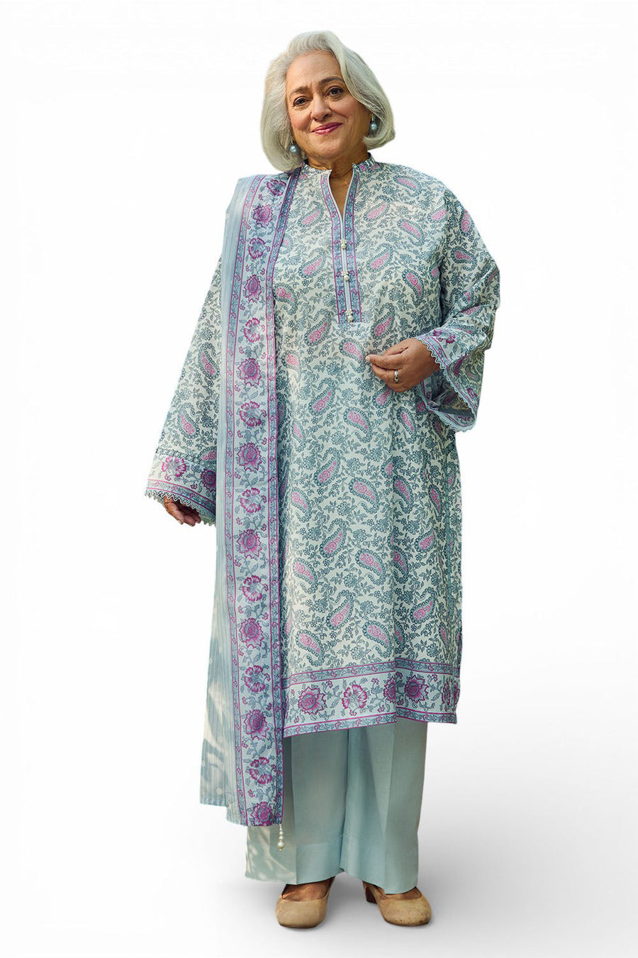 Gul Ahmed Tribute to Mothers Printed Lawn Unstitched 3Pc Suit CL-52704 B