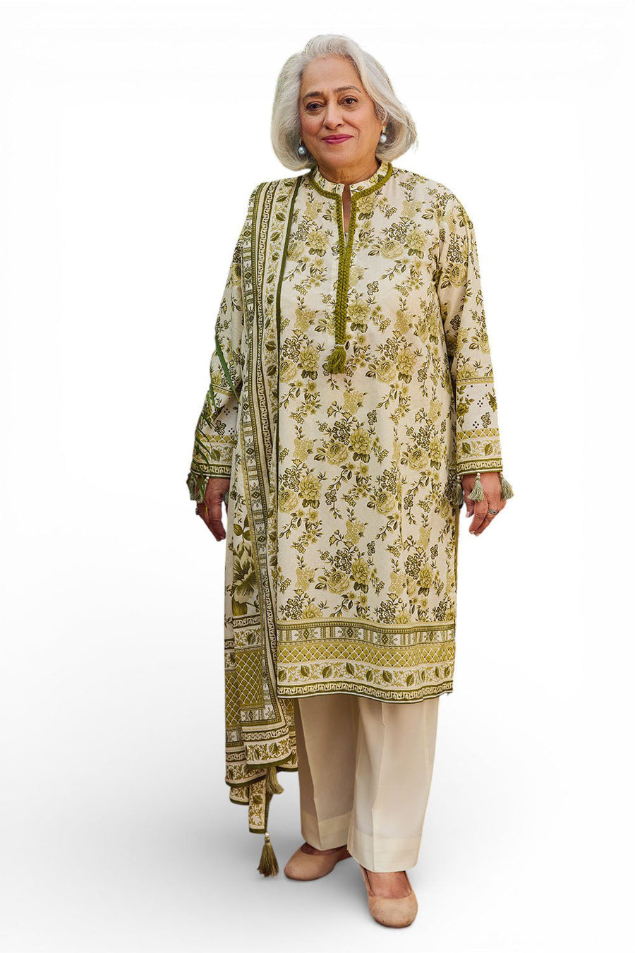 Gul Ahmed Tribute to Mothers Printed Lawn Unstitched 3Pc Suit CL-62118 A