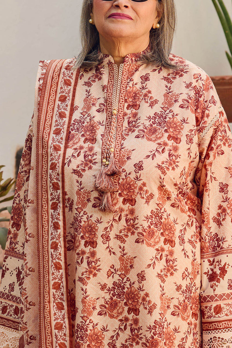 Gul Ahmed Tribute to Mothers Printed Lawn Unstitched 3Pc Suit CL-62118 B