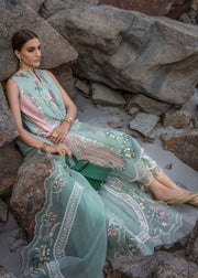 Crimson Embroidered Lawn Unstitched 3Pc Suit CL24-D6A Sun Kissed