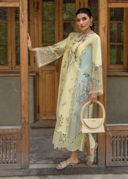 Crimson Embroidered Lawn Unstitched 3Pc Suit CL24-D6B Sun Kissed